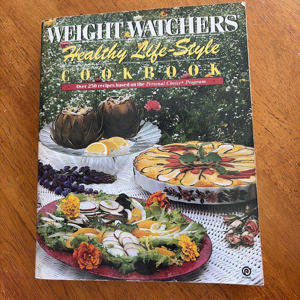 Vintage 1992 Weight Watchers Healthy Recipes Cookbook Cook Book Paperback